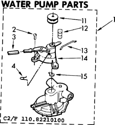 WATER PUMP PARTS