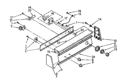 CONSOLE PANEL PARTS