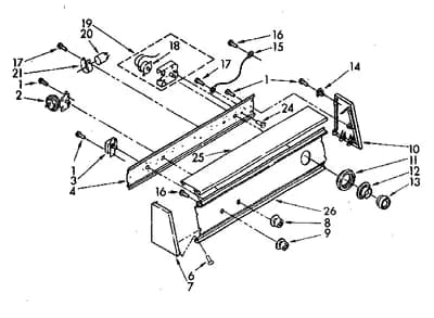CONSOLE PANEL PARTS