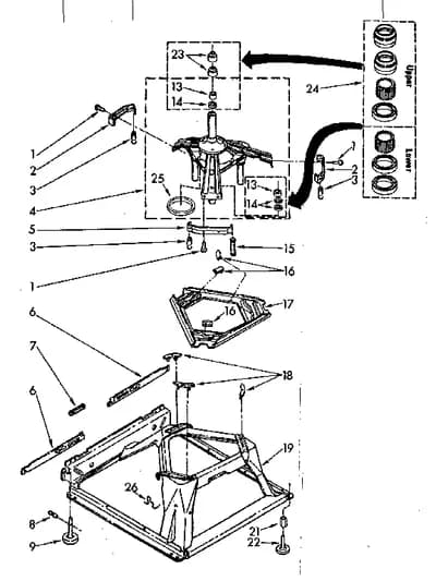 MACHINE BASE PARTS