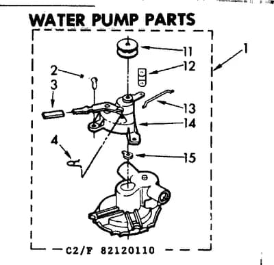 WATER PUMP PARTS