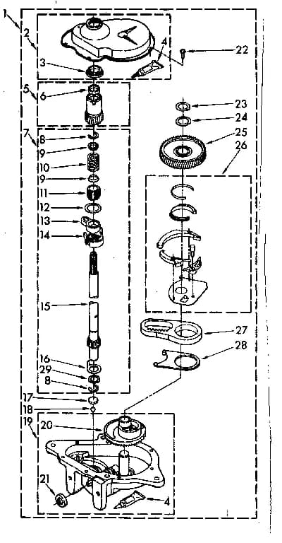 GEARCASE PARTS