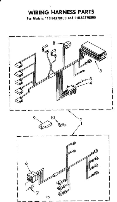 WIRING HARNESS PARTS