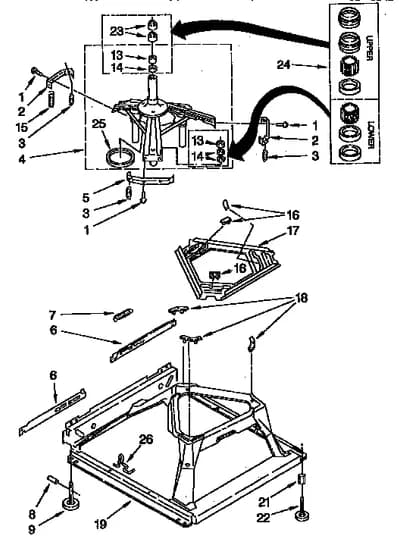 MACHINE BASE PARTS