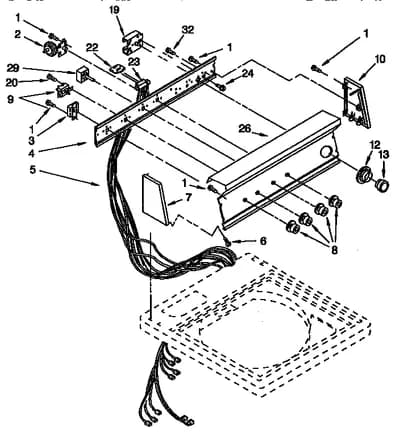 CONTROL PANEL PARTS