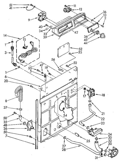 CONSOLE AND REAR PANEL