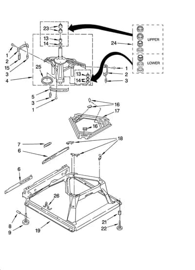 MACHINE BASE PARTS