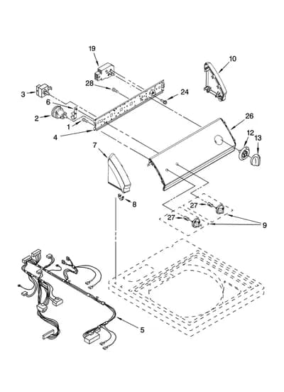 CONTROL PANEL PARTS