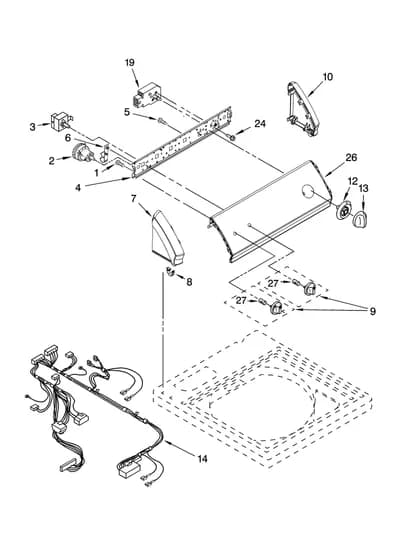 CONTROL PANEL PARTS