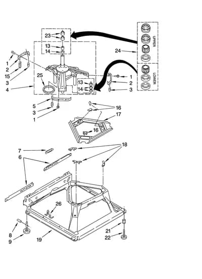 MACHINE BASE PARTS