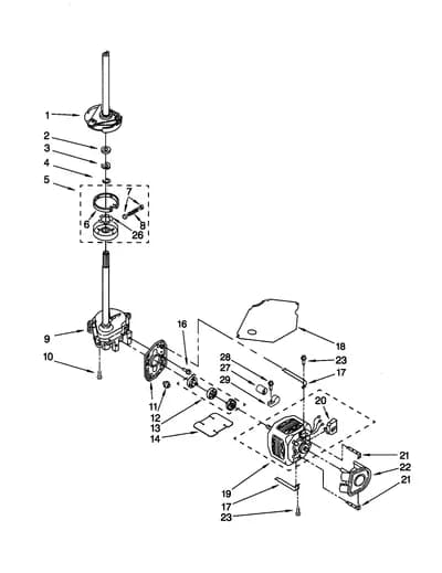 BRAKE/CLUTCH/GEARCASE/MTOR/PUMP