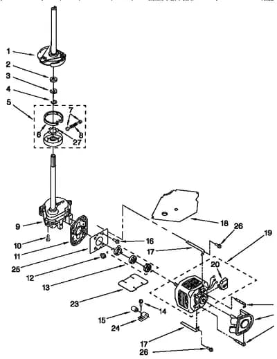 BRAKE, CLUTCH, GEARCASE, MOTOR