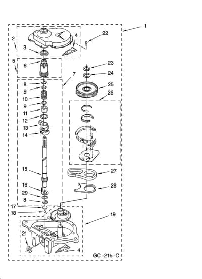 GEARCASE PARTS