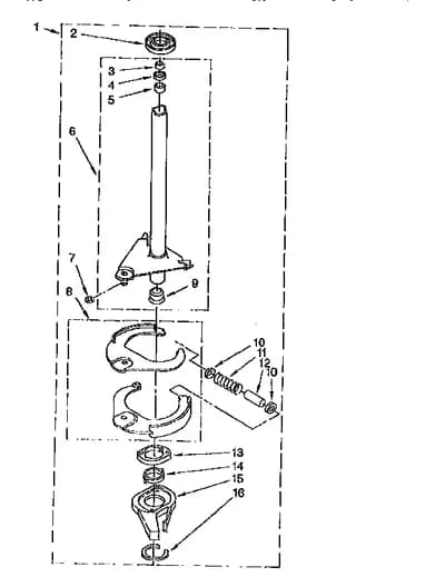 BRAKE AND DRIVE TUBE