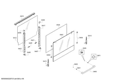 Seals & Gaskets, Screws (0401-0405)