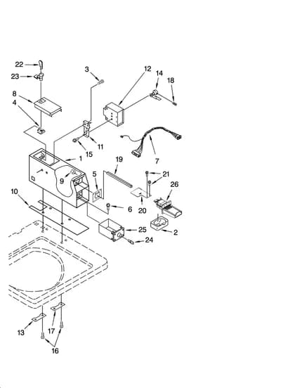 METER CASE PARTS