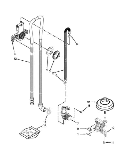 FILL, DRAIN AND OVERFILL PARTS