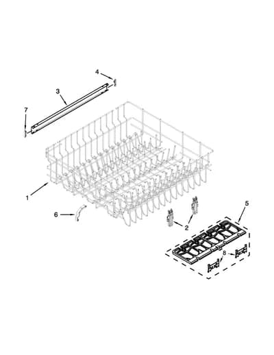 UPPER RACK AND TRACK PARTS