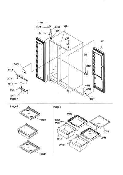 LIGHTS/HINGES/SHELVING