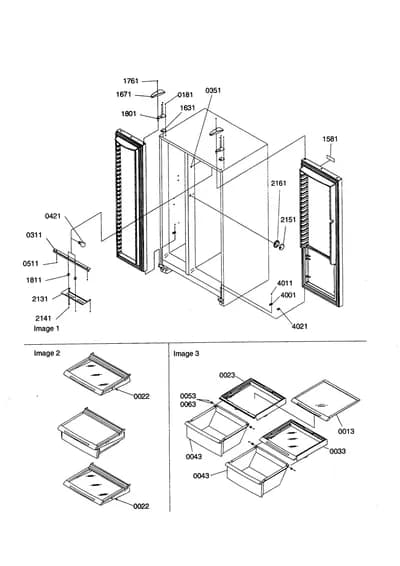 LIGHTS/HINGES/SHELVING