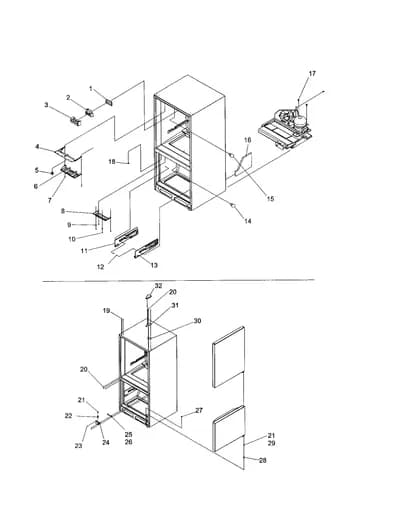 COVER, HINGES/LIGHT COVERS