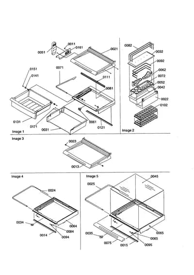 DELI, SHELVES, CRISPER, ACCESSORIES