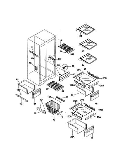 FREEZER SHELVES