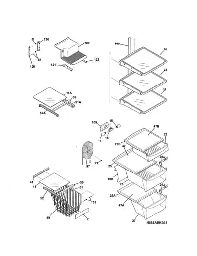 SHELVES