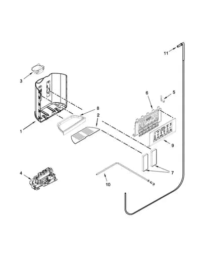 DISPENSER PARTS