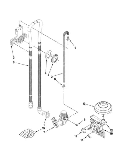 FILL, DRAIN AND OVERFILL PARTS