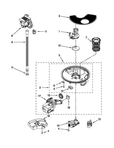 PUMP AND MOTOR PARTS