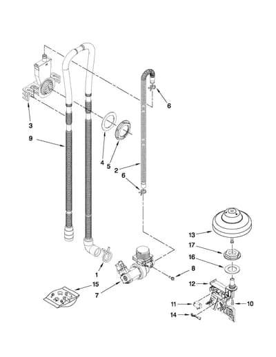 FILL, DRAIN AND OVERFILL PARTS