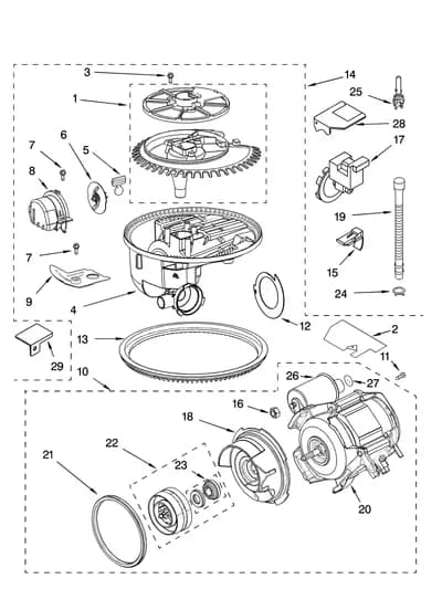 PUMP AND MOTOR PARTS