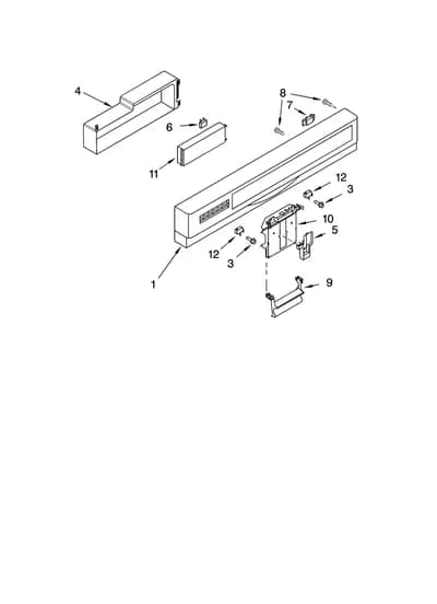 CONTROL PANEL PARTS