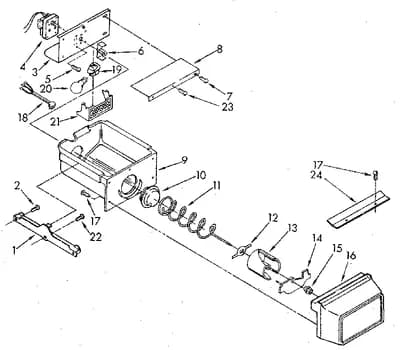 FREEZER INTERIOR