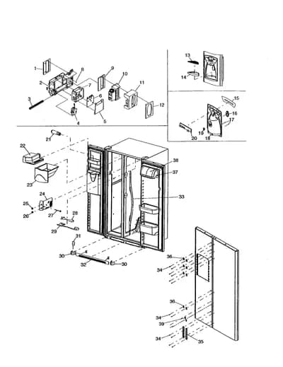 FACADE, CONTROLS AND LIGHT SHIELD