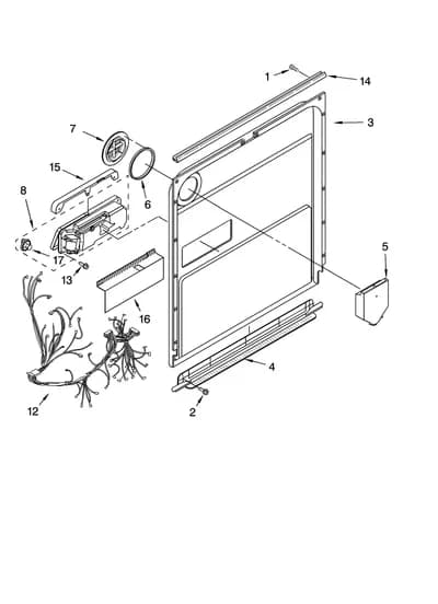 DOOR AND LATCH PARTS
