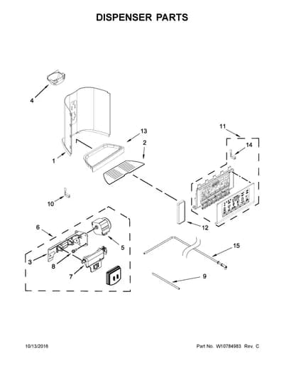 DISPENSER PARTS