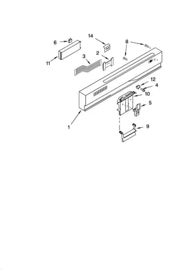 CONTROL PANEL PARTS