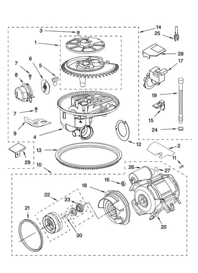 PUMP AND MOTOR PARTS