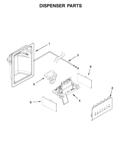 DISPENSER PARTS