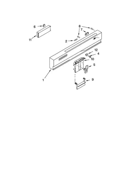 CONTROL PANEL PARTS