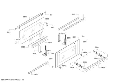 Seals & Gaskets, Door & Housing (0605-0628)