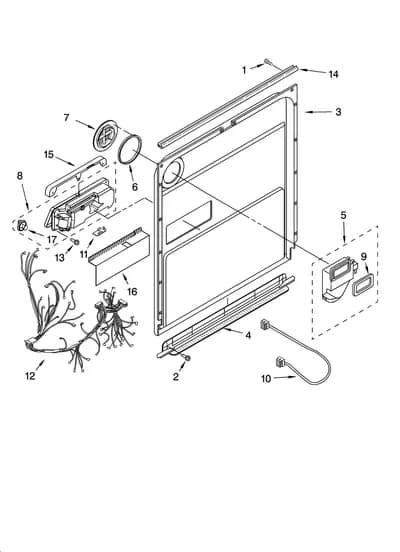 DOOR AND LATCH PARTS