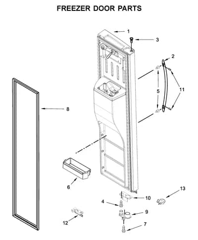 FREEZER DOOR PARTS