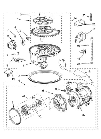 PUMP AND MOTOR PARTS