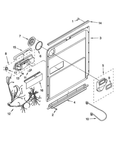 DOOR AND LATCH PARTS