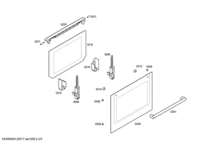 Seals & Gaskets, Screws (0210-0221)