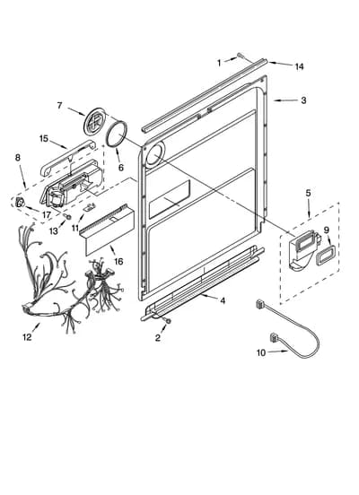 DOOR AND LATCH PARTS