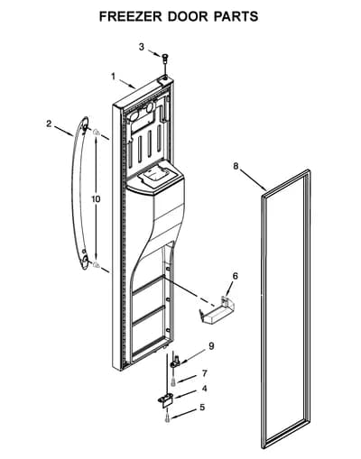 FREEZER DOOR PARTS